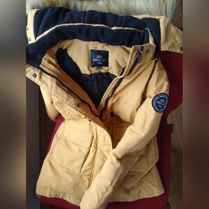 Orolay Kids Mustard Yellow Down Puffer Jacket